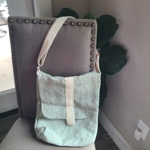 Womens 100% Jute Vegan Boho Large Crossbody Messenger‎ Tote Purse Bag Green